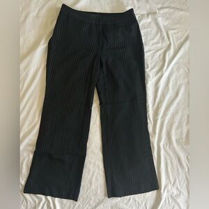 Vintage Ann Taylor Black Pinstripe Trousers